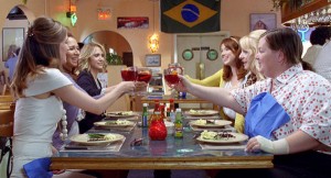 Melissa McCarthy, Ellie Kemper, Rose Byrne, Maya Rudolph and Kristen Wiig in Bridesmaids movie image_02